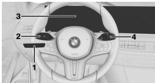 BMW M4 COUPÉ (2021-2024) - Autour du volant - 1