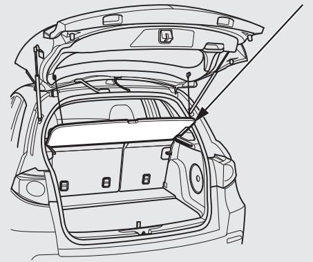 Acura RDX (2012) - COUVERCLE DU COMPARTIMENT À BAGAGES - 1