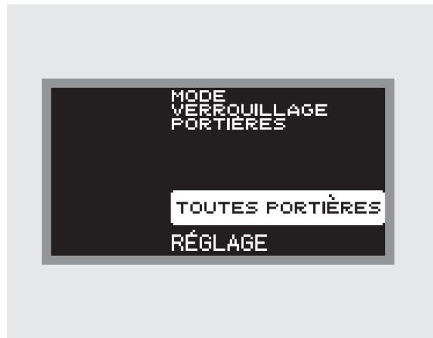 Acura RDX (2012) - Mode verrouillage portières - 3