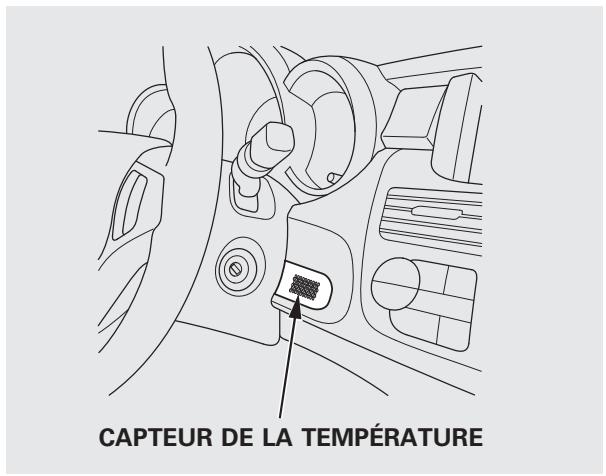 Acura RDX (2012) - Capeurs du contrôle de la température - 2