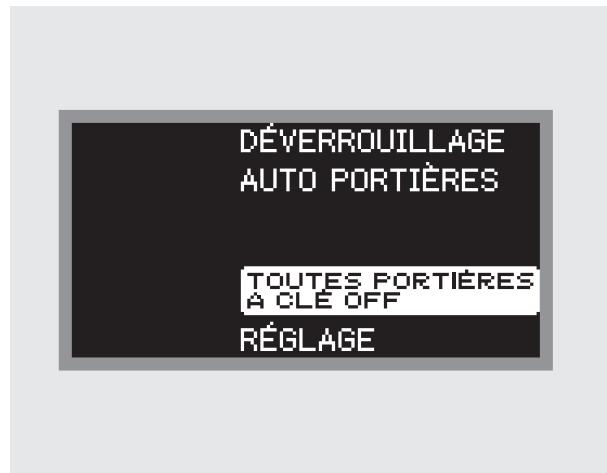 Acura RDX (2012) - Déverrouillage auto portières - 3