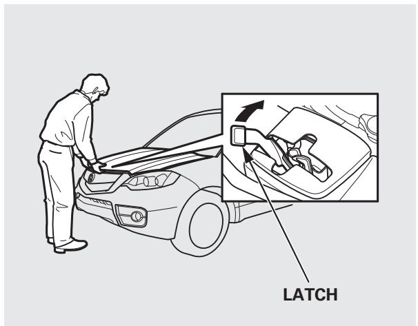Acura RDX (2012) - Message Serrer le bouchon d'essence - 3