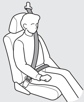 Acura RDX (2012) - Bouclage et emplacement des ceintures de sécurité - 1