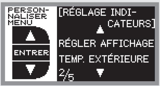 Acura RDX (2012) - Régler affichage temp. extérieure - 1