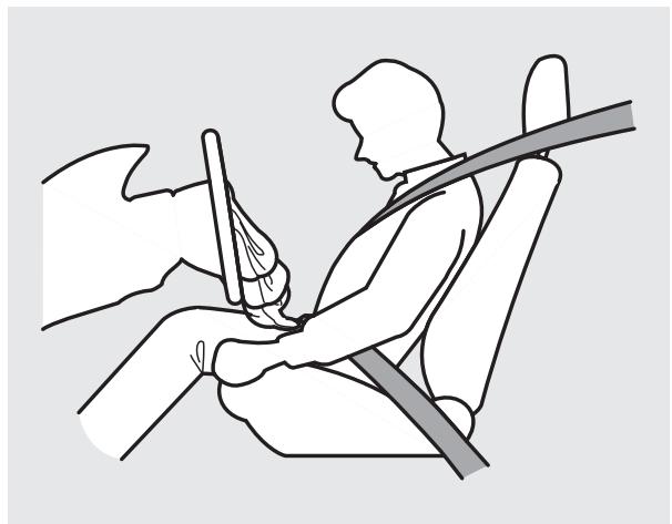 Acura RDX (2012) - Fonctionnement des coussins gonflables avant - 2