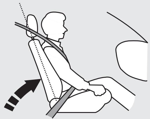 Acura RDX (2012) - Réglage des dossiers des sièges - 1