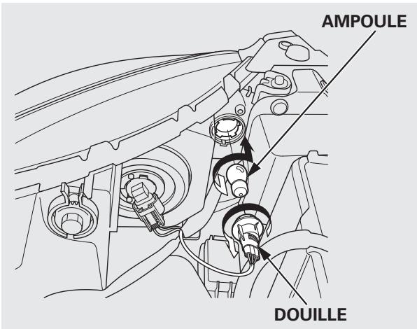 Acura RDX (2012) - Remplacement de l'ampoule de clignotant avant/feu de stationnement - 1