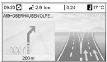 OPEL Astra J Phase 2 (2012-2015) Infotainment System - Affichage guidage - 3