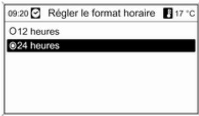 OPEL Astra J Phase 2 (2012-2015) Infotainment System - Activer un paramètre - 1