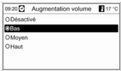 OPEL Astra J Phase 2 (2012-2015) Infotainment System - Paramètres de volume navi 600 / navi 900 volume maximal au démarrage - 2