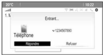 OPEL Astra J Phase 2 (2012-2015) Infotainment System - Appel arrivant - 1