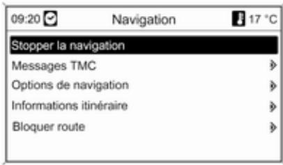 OPEL Astra J Phase 2 (2012-2015) Infotainment System - Informations destination - 1