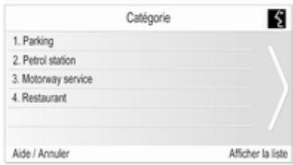 OPEL Astra J Phase 2 (2012-2015) Infotainment System - Changement des options d'itinéraire - 2