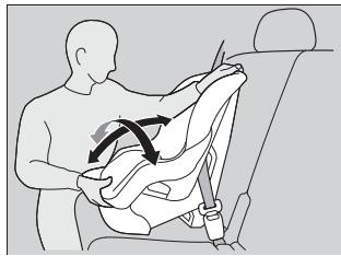 Acura ZDX (2013) - Installation d'un siège de sécurité pour enfant avec une ceinture sous-abdominale/épaulière - 1