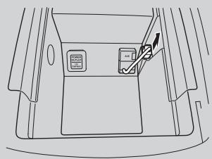 Acura ZDX (2013) - Connexion d'une clé USB - 1