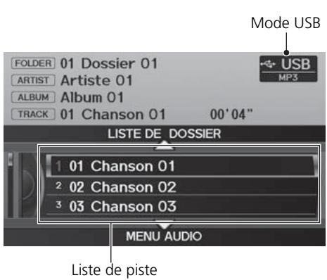 Acura ZDX (2013) - Contrôle de l'écran audio - 2