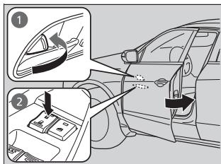 Acura ZDX (2013) - Verrouillage d'une portière sans l'aide d'une clé - 1