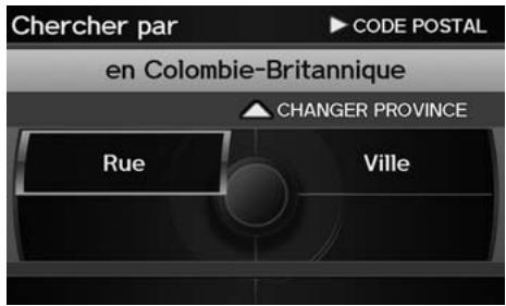 Acura ZDX (2013) - Touche MENU ▶ Adresse - 1