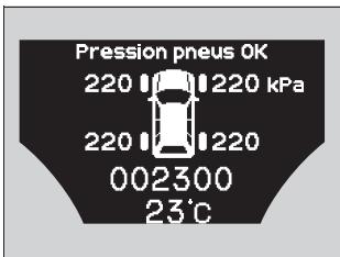 Acura ZDX (2013) - Témoin de la pression de gonflage des pneus - 1