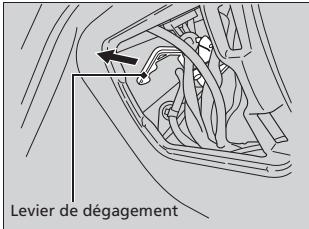 Acura ZDX (2013) - Que faire lorsqu'il est impossible de déverrouiller le volet du réservoir de carburant - 3