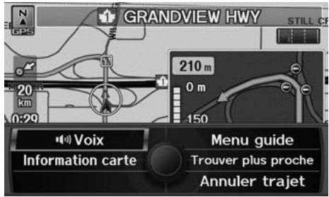 Acura ZDX (2013) - Touche ENTER (sur la carte) ▶ Trouver plus proche - 1