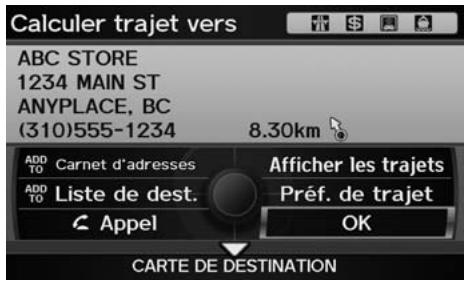 Acura ZDX (2013) - Pointer sur carte - 1