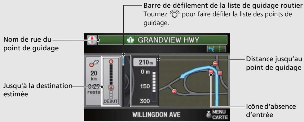 Acura ZDX (2013) - Pendant le guidage routier - 2