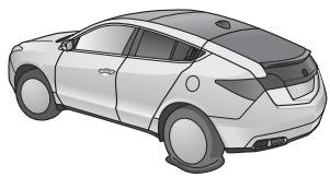 Acura ZDX (2013) - Pneu à plat P.277 - 1