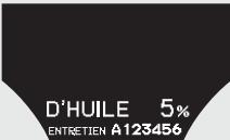 Acura ZDX (2013) - »Affichage de la durée utile de l'huile moteur - 4