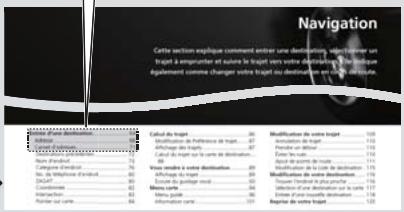 Acura ZDX (2013) - Recherche dans la Table des matières P.1 - 2