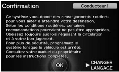 Acura ZDX (2013) - Configuration du système - 1