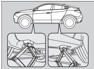 Acura ZDX (2013) - Installation du cric - 1