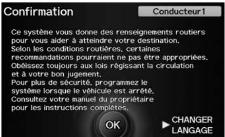 Acura ZDX (2013) - Configuration du système - 3