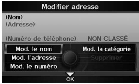 Acura ZDX (2013) - Carnet d'adresses - 3