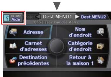 Acura ZDX (2013) - Utilisation des commandes vocales - 3