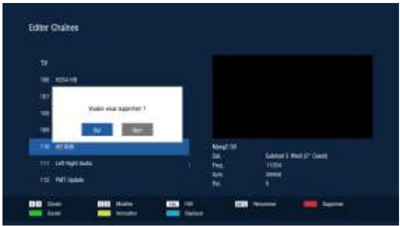 OPTEX ORS9939HD - - LE MENU PRINCIPAL - 7