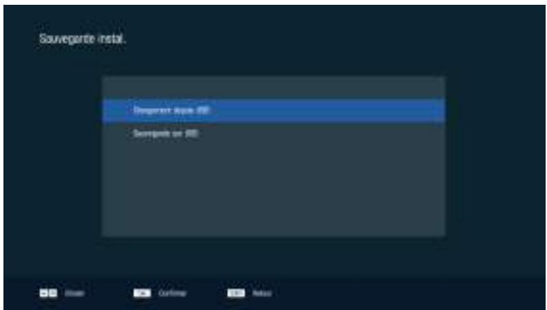 OPTEX ORS9939HD - Ce menu permet de : - 4