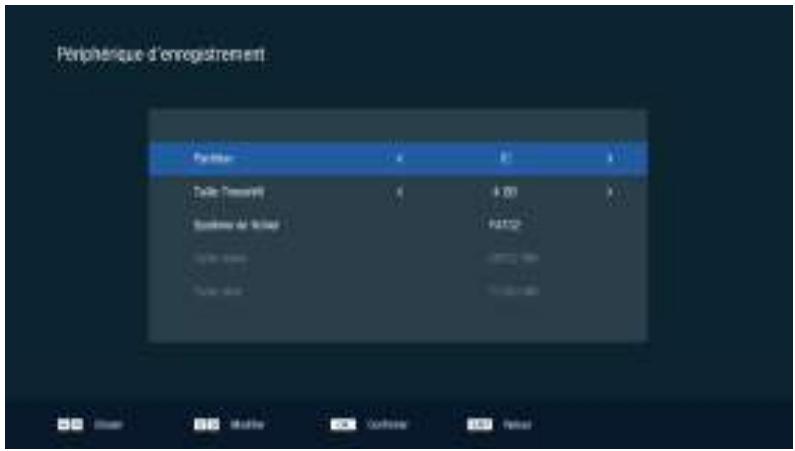OPTEX ORS9939HD - Ce menu permet de : - 1