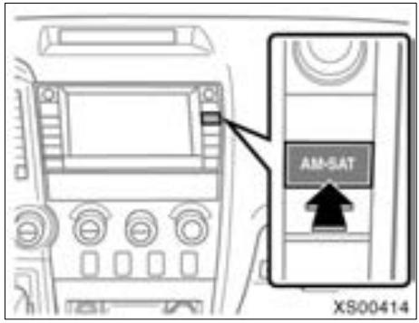 TOYOTA Tundra (2007-2009) Navigation et multimédia - Affichage de I'identifant autoradio - 1
