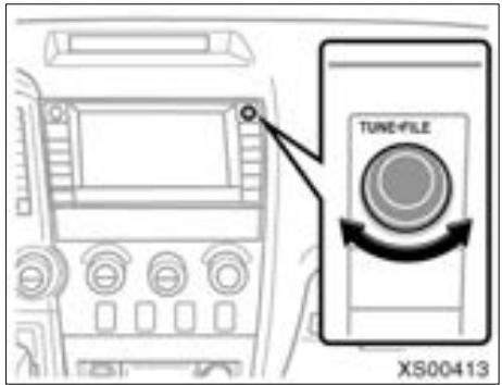 TOYOTA Tundra (2007-2009) Navigation et multimédia - Affichage de I'identifant autoradio - 2