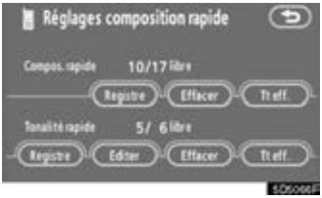 TOYOTA Tundra (2007-2009) Navigation et multimédia - — Modifier les paramètres du téléphone Bluetooth® - 9
