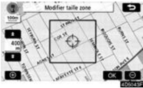 TOYOTA Tundra (2007-2009) Navigation et multimédia - — Enregistrement d'une zone à éviter - 4