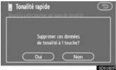 TOYOTA Tundra (2007-2009) Navigation et multimédia - — Modifier les paramètres du téléphone Bluetooth® - 25