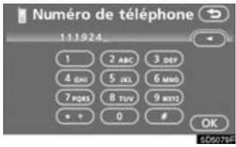 TOYOTA Tundra (2007-2009) Navigation et multimédia - — Modifier les paramètres du téléphone Bluetooth® - 22
