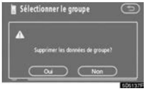 TOYOTA Tundra (2007-2009) Navigation et multimédia - Effleurez le bouton d'écran tactile désiré.   Lorsque vous edited les données, effleurez "OK". - 10