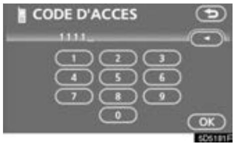 TOYOTA Tundra (2007-2009) Navigation et multimédia - CODE D'ACCES - 4