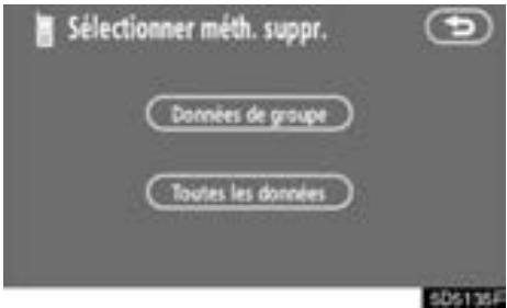 TOYOTA Tundra (2007-2009) Navigation et multimédia - Effleurez le bouton d'écran tactile désiré.   Lorsque vous edited les données, effleurez "OK". - 11