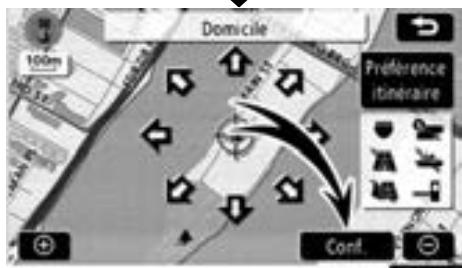 TOYOTA Tundra (2007-2009) Navigation et multimédia - — Paramétrage de domicile comme destination - 4