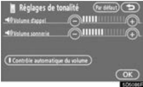 TOYOTA Tundra (2007-2009) Navigation et multimédia - — Modifier les paramètres du téléphone Bluetooth® - 29