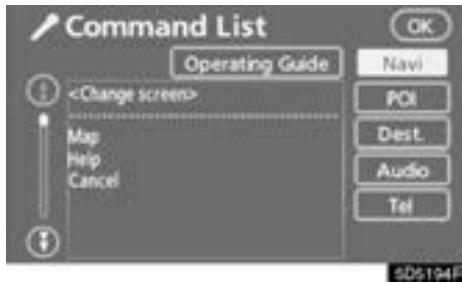 TOYOTA Tundra (2007-2009) Navigation et multimédia - Ecran d'aide - 1